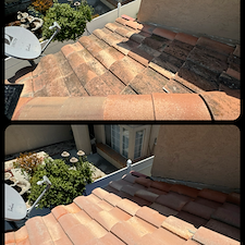 Medium-Pressure-Roof-Cleaning-Completed-in-San-Diego-CA 2